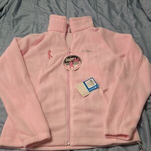 Columbia Light Pink Fleece Jacket